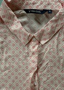 Patterned Pink Shirt