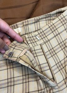 Imported Checked Trousers