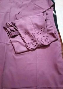 Pakistani Cutwork Kurta Pant Set