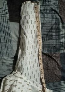 Like New Kurti White Colour No Stain Marks Just Gr