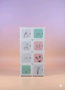Kids' Animal Storage Cube | Almirah | Plastic