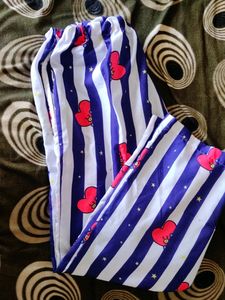 BTS BT21 Tata Three Piece Night Dress