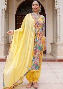 Beautiful Rayon Article Aliya Cut Suit Sale