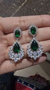 cubic zicronia  earrings