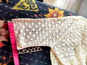 Never Wear Beautiful Front Open Shrug, Wooven