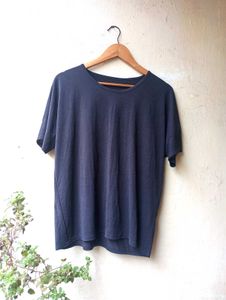 Comfy Navy Blue Tshirt Top (Women)