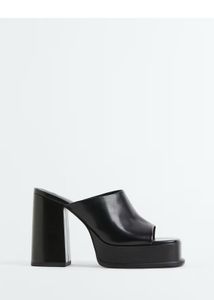 H&amp;M Black Platform Heels