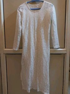 White Long Kurti