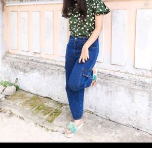Cargo Blue Jeans