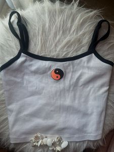 White Cropped Tank (unused)
