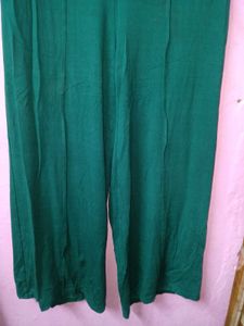 Green Culottes Plazo pant