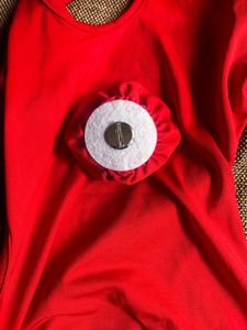 Red Bodycon flower Dress