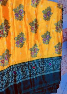 Yellow and Green Saree...❤️🫶
