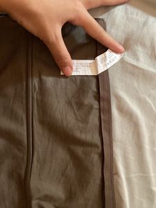 Brown Strapless corset Top