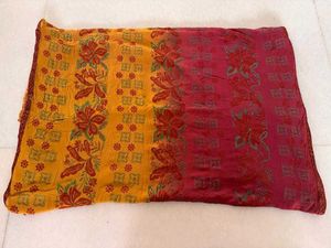 Floral Embroidered Ombre Saree With Blouse