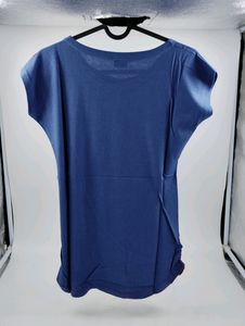 Colour Block Tshirt(Navy Blue)