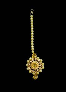 Elegant Pearl &amp; Gold Bridal Necklace