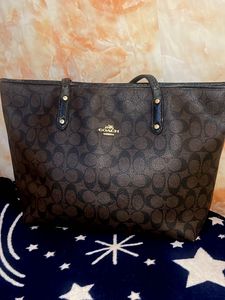 Coach Signature Tote Bag