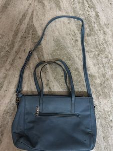 Caprese Denim Blue Tote Bag ✨🦋🧿🩵