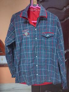 Checked Fashion Double Side Shirt