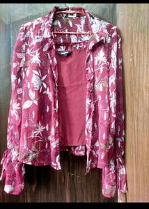 Maroon Top