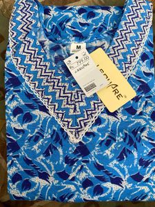 Women Blue Kurta Set , For Daily | Office| Festiva