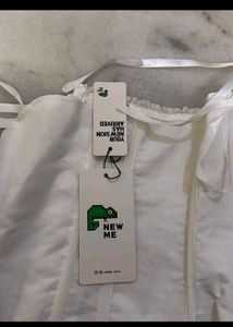 Elegant White Corset Top