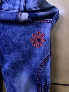 Blue And Black Combo Jean Like New …