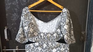 Floral Print Off-Shoulder Jumpsuit