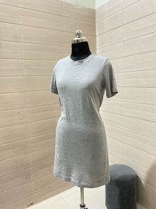 H&amp;M Pintresty 🌸Grey T-Shirt Dress