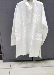 White Cotton Kurta