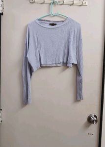 Lavender Crop Top