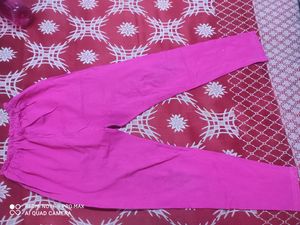 pack of 2 leggings (yellow, pink)