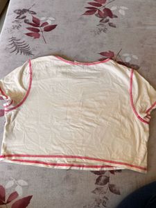 Butterfly Graphic Crop Top