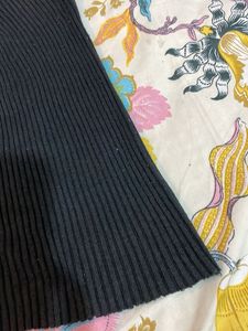 Black Knit Top