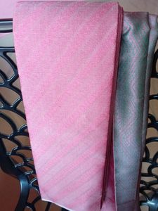 Mauve Multi Colour Saree With Blouse Piece
