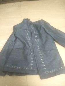 Embroidered Denim Jacket