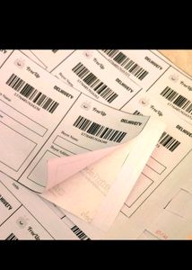 45 sticky shipping labels.( Xpressbees)