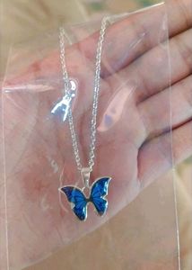 Beautiful Butterfly Nacklace Chain
