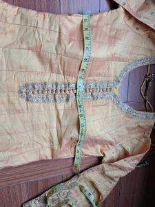 49) Price Drop Yellow Embroidered AnarkaliFullSuit