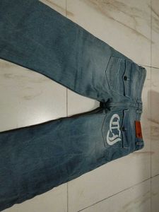 Damge Style Bell Bottom Pants