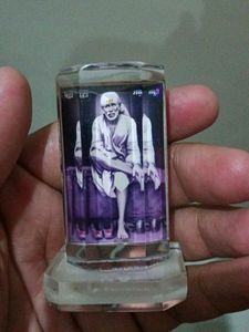 Sai Baba 3D Murti For Gadi