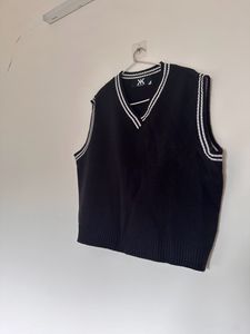 Kook N Keech Women Black Sweater Vest