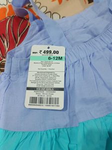 Color Block Baby Dress
