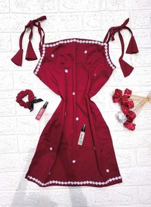Pinteresty Strappy Kurti 🎀