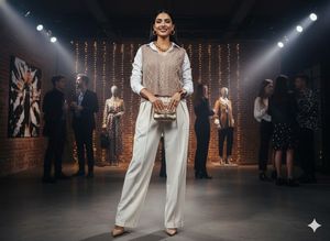 ✨ INSTA-CHIC: RIVER ISLAND Layered Knit Midi! 🤍🧶