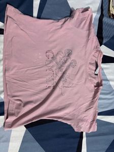 Cute Pink Graphic Tee