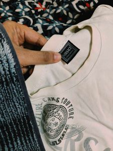 Versace White Full Sleeve