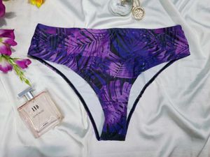 🇳🇿💫🎀 Purple Leaf Print Bottom
