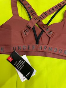 UNDER ARMOUR Wordmark StrappySportlette Bra